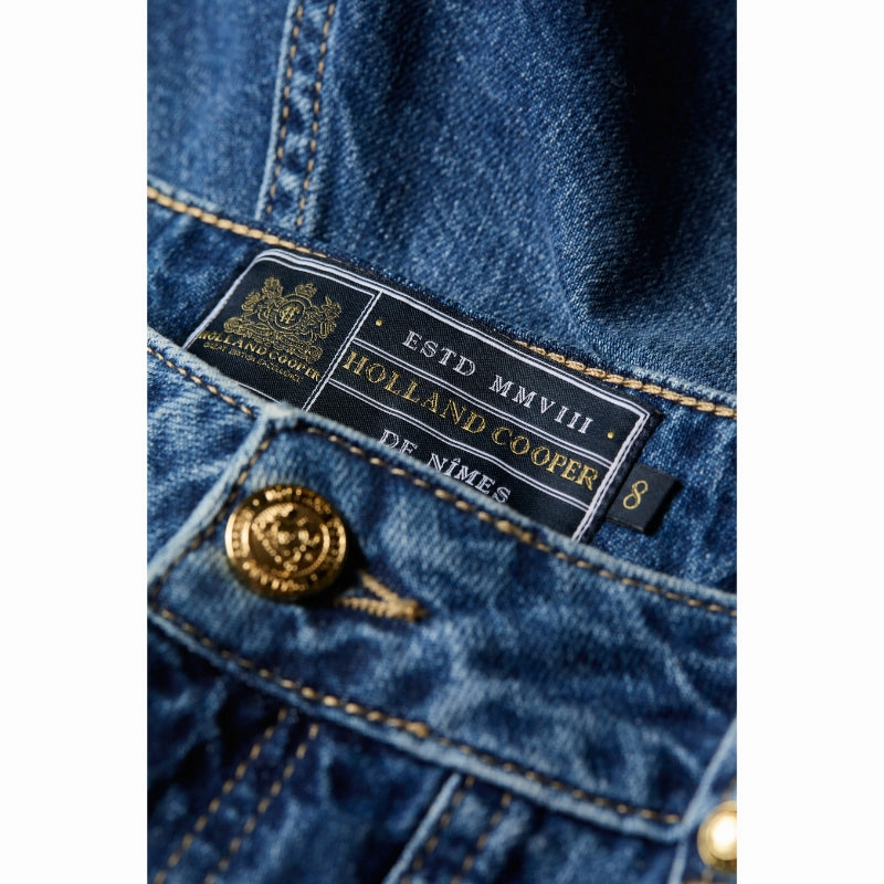 Special Surprise Sale Holland Cooper Utility Ladies Denim Shorts - Denim