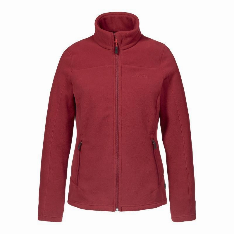 Shop Hot Deals Limited Time Discount Musto Corsica 200Gm Ladies Polartec Fleece - Rhubarb