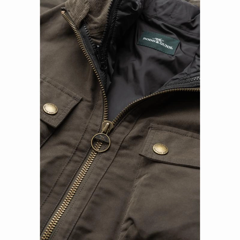 Perfect Gift Sale Rodd & Gunn Aberdeen Mens Jacket - Deep Olive