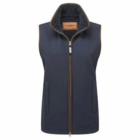 Schoffel Belton Ladies Gilet - Navy Mega Sale Now MustHave Deal