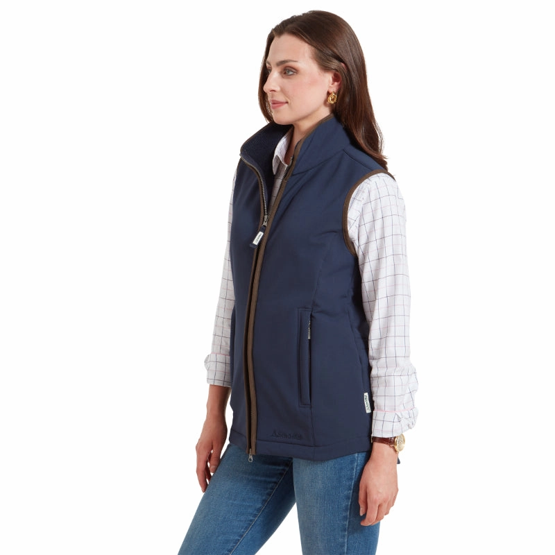 Schoffel Belton Ladies Gilet - Navy Flash Sale Alert Trending Hot Deal