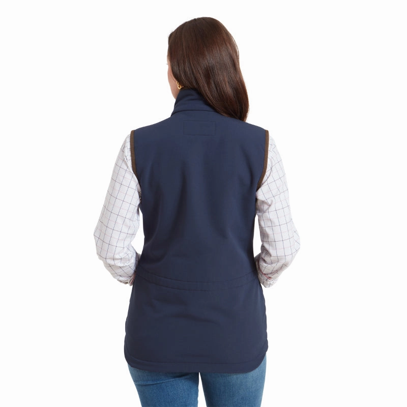 Schoffel Belton Ladies Gilet - Navy Best Deal Online