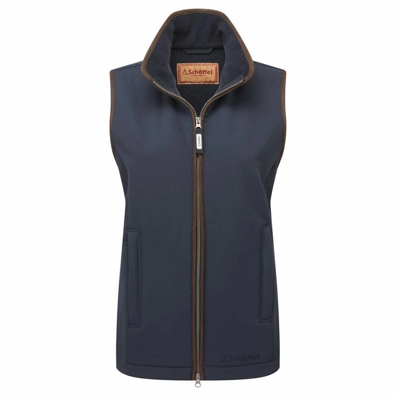 Schoffel Belton Ladies Gilet - Navy Mega Sale Now MustHave Deal