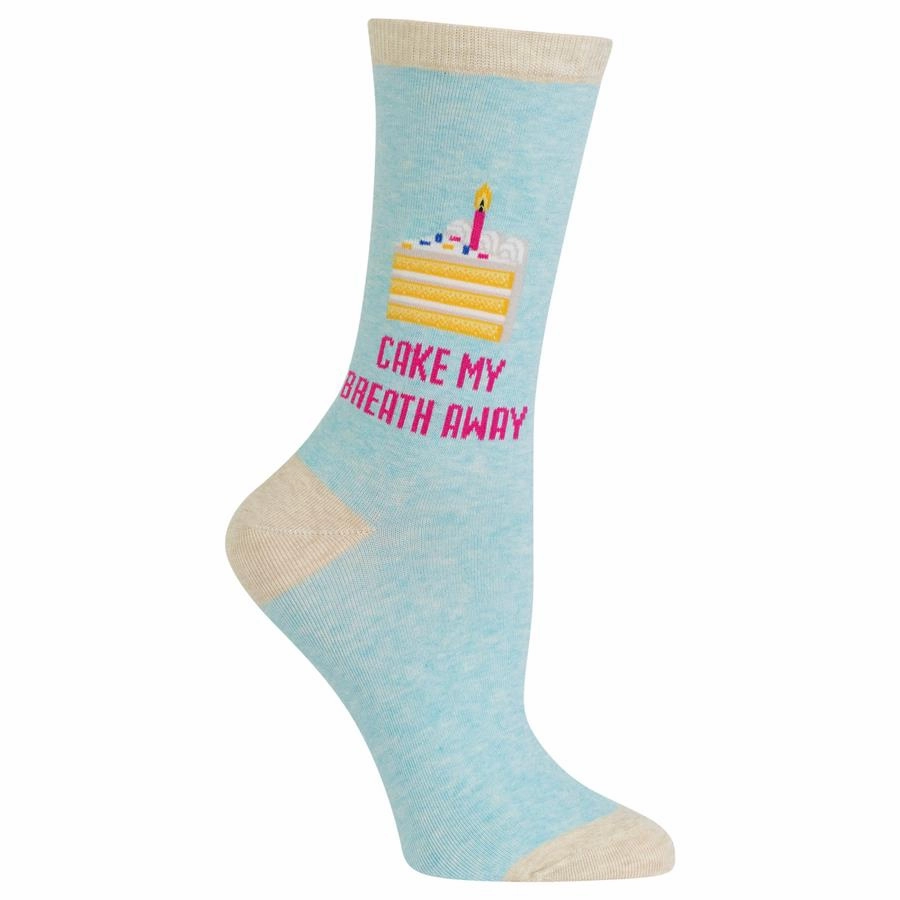 Women'S Cake My Breath Away Socks Trending Offer Today