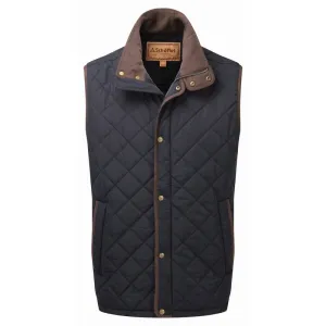 Schoffel Barrowden Quilted Mens Gilet - Midnight Flash Deal Alert