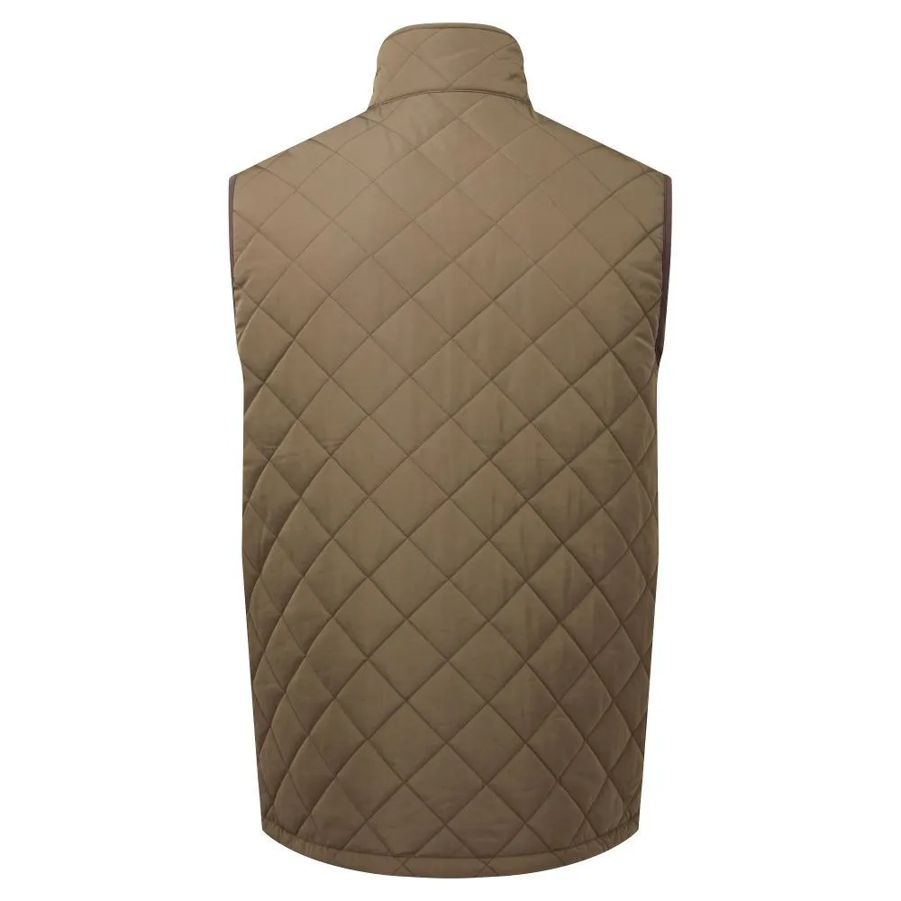 Shop Hot Deals Exclusive Online Offer Schoffel Barrowden Quilted Mens Gilet - Olive