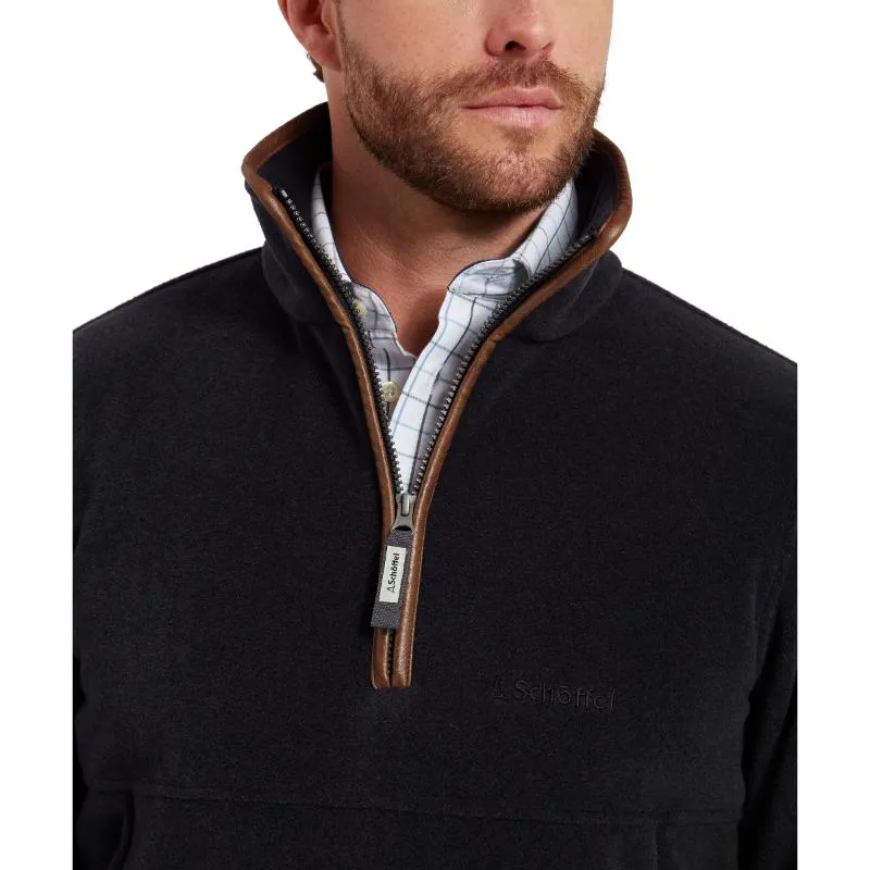 Limited Time Hot Deal Schoffel Berkeley Mens 1/4 Zip Fleece - Gunmetal