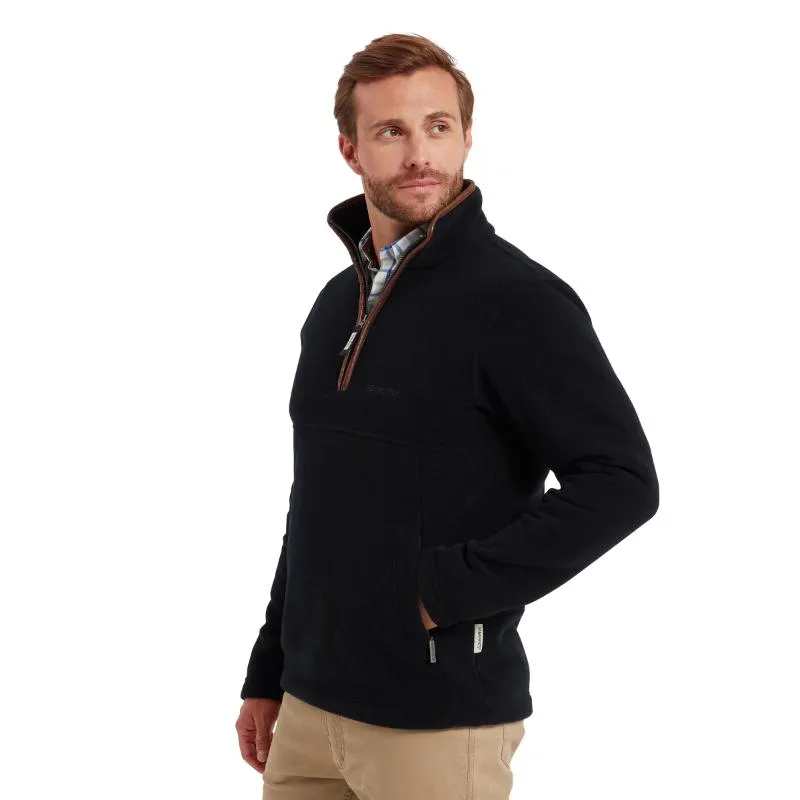 Schoffel Berkeley Mens 1/4 Zip Fleece - Navy Todays Hot Savings