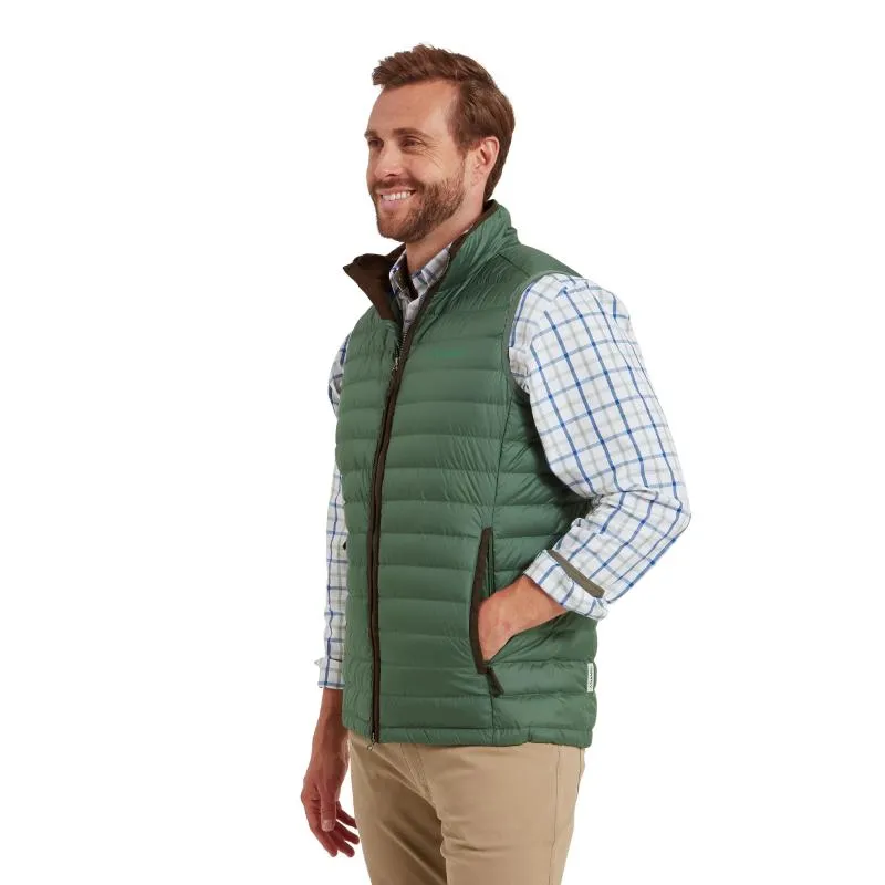 Deal Frenzy Today Schoffel Bowden Down Mens Gilet - Pine Green