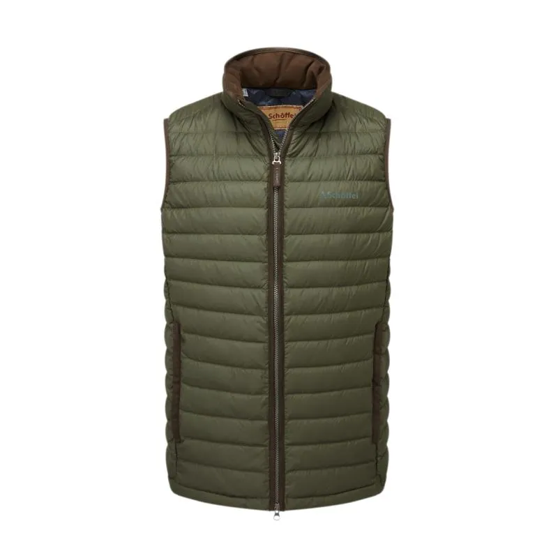 Daily Deal Frenzy Schoffel Bowden Down Mens Gilet - Woodland