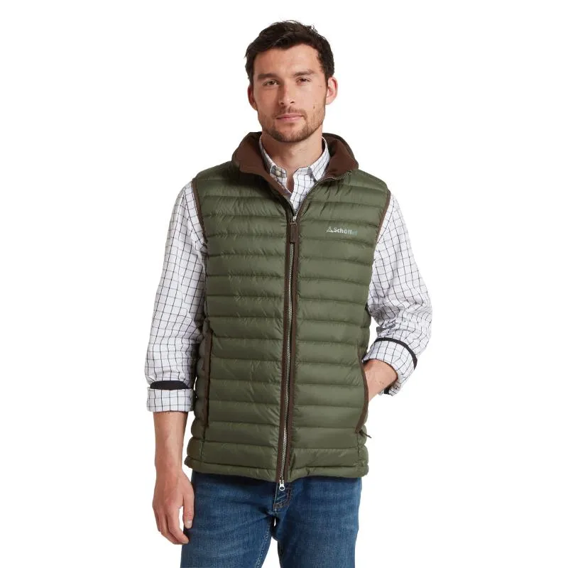 Schoffel Bowden Down Mens Gilet - Woodland Online Deal Frenzy