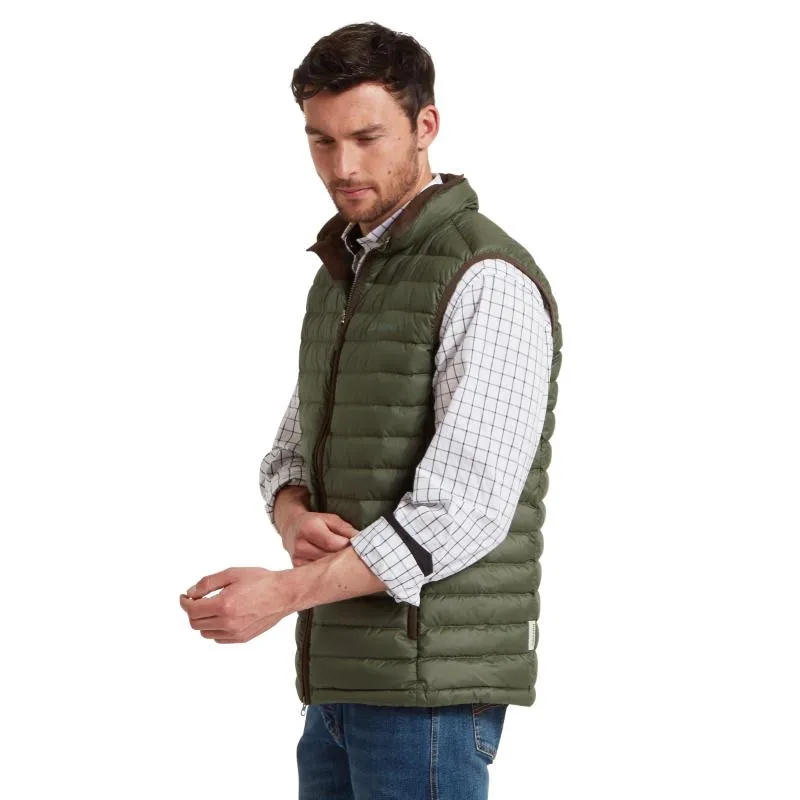 Big Savings Event Schoffel Bowden Down Mens Gilet - Woodland