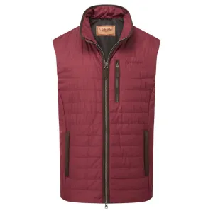 Schoffel Brora Mens Primaloft Gilet - Bordeaux Shop Grab Now