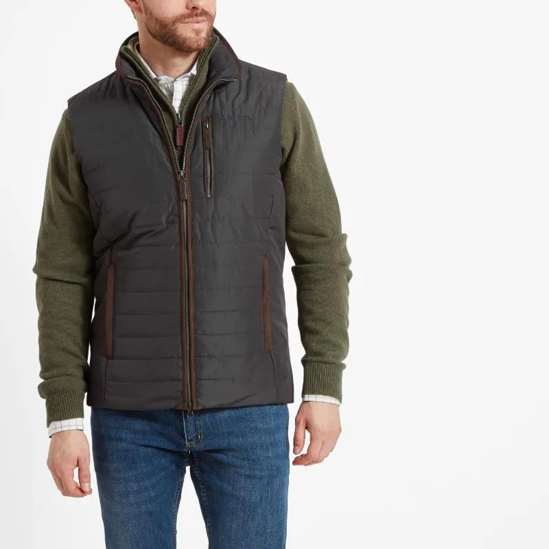 Schoffel Brora Mens Primaloft Gilet - Charcoal Hot Deal Alert