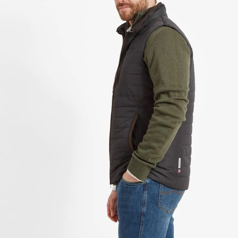 Big Price Drop Dont Wait Save Schoffel Brora Mens Primaloft Gilet - Charcoal