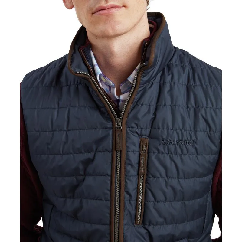 Special Occasion Discount Schoffel Brora Mens Primaloft Gilet - Navy