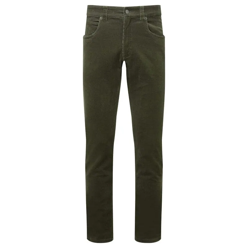 Schoffel Camden Mens Cord Trousers - Forest Limited Stock Hot Deal