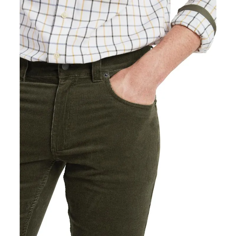 Schoffel Camden Mens Cord Trousers - Forest Today Only Offer