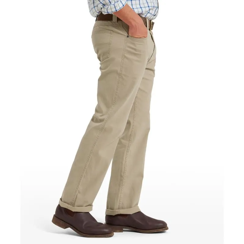 Dont Miss This Offer GiftWorthy Sale Schoffel Canterbury 5 Pocket Mens Jeans - Camel