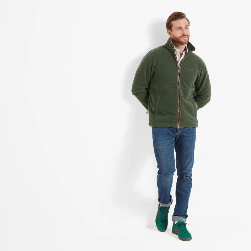 Trendy Picks Today Schoffel Cottesmore Mens Fleece Jacket - Cedar Green