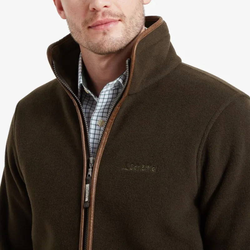Todays Mega Savings Schoffel Cottesmore Mens Fleece Jacket - Dark Olive