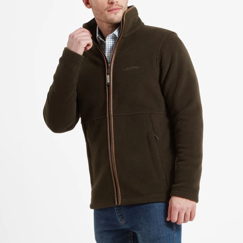 Dont Miss These Savings Schoffel Cottesmore Mens Fleece Jacket - Dark Olive