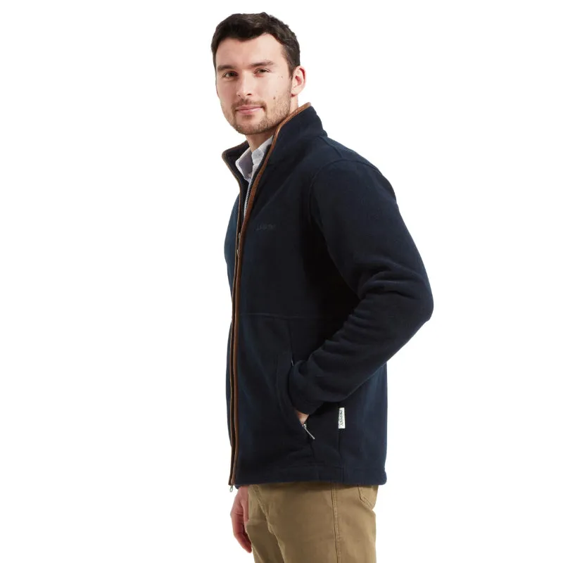 Schoffel Cottesmore Mens Fleece Jacket - Navy Instant Hot Deal