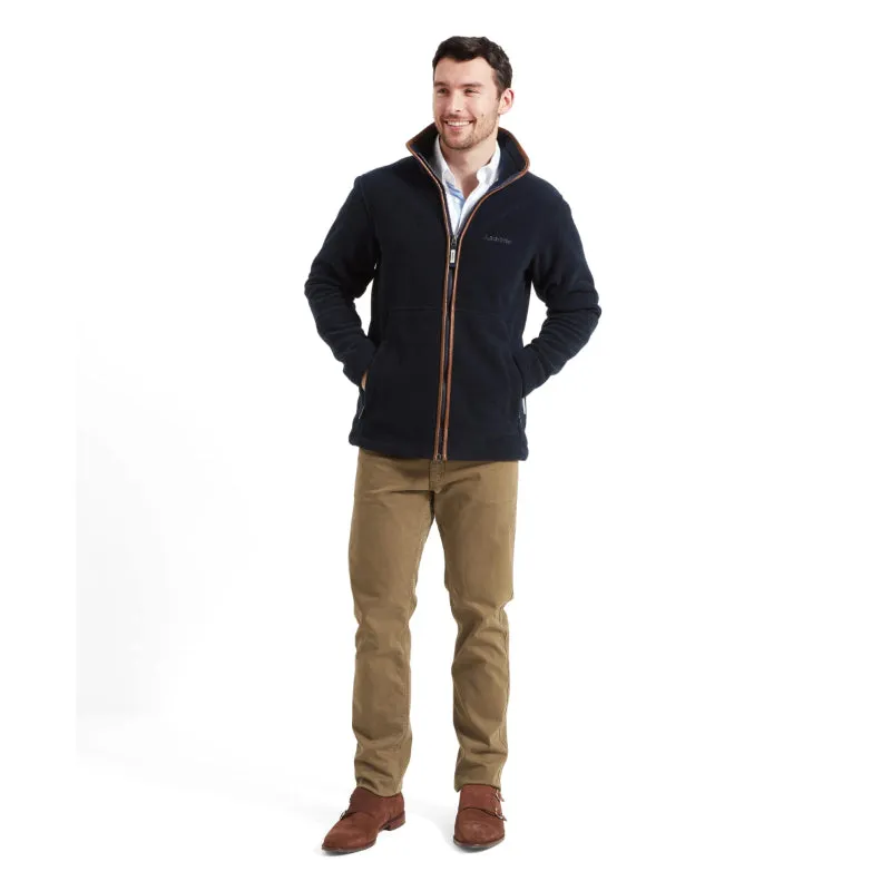 Schoffel Cottesmore Mens Fleece Jacket - Navy Hot Sale Today