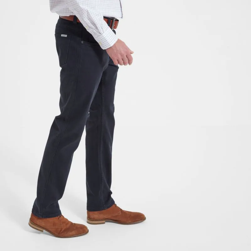 Schoffel James Mens Slim Fit Jeans - Navy Limited Stock Deals Hot Offer Event