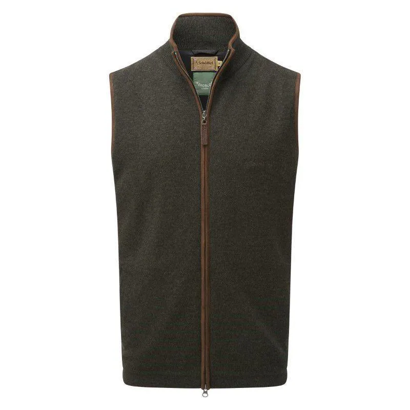 Dont Miss This Offer Todays Hot Pick Schoffel Mens Lambswool Aerobloc Gilet - Loden