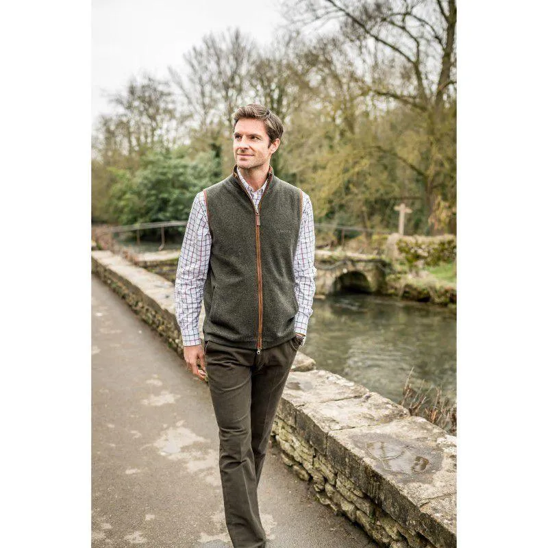 Flash Pick Today Grab the Deal Now Schoffel Mens Lambswool Aerobloc Gilet - Loden