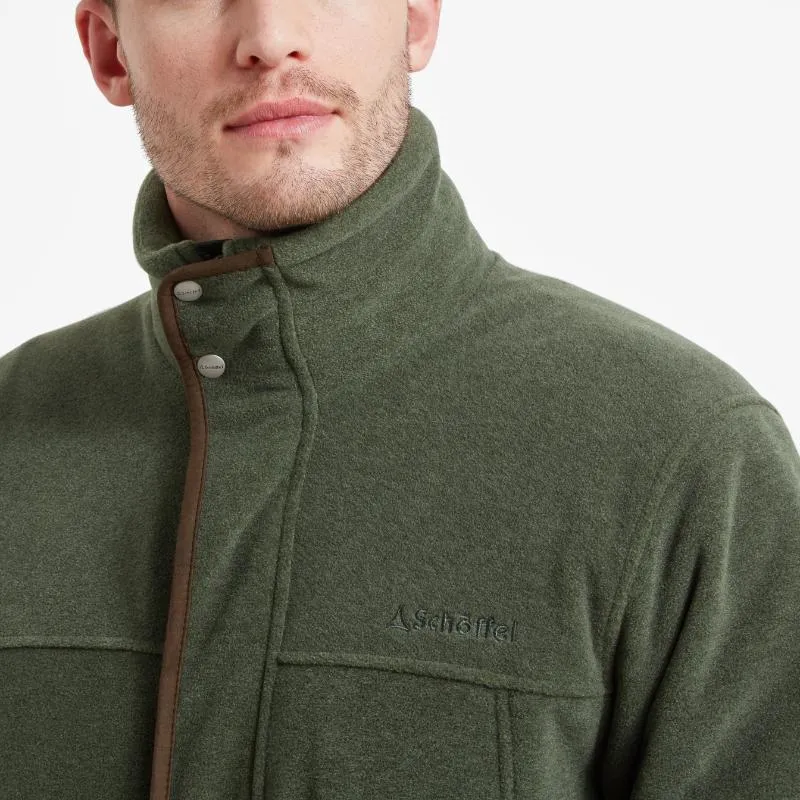 Schoffel Mens Rutland Fleece Jacket - Cedar Green Biggest Savings Now Instant Deal Today