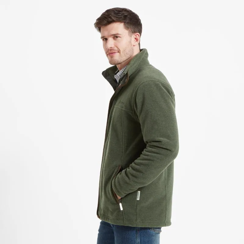 Schoffel Mens Rutland Fleece Jacket - Cedar Green Clearance Event Shop the Best Deals
