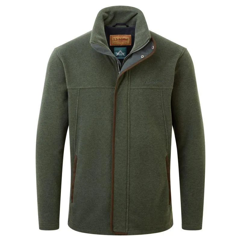Schoffel Mens Rutland Fleece Jacket - Cedar Green MustHave Steals Todays Steal