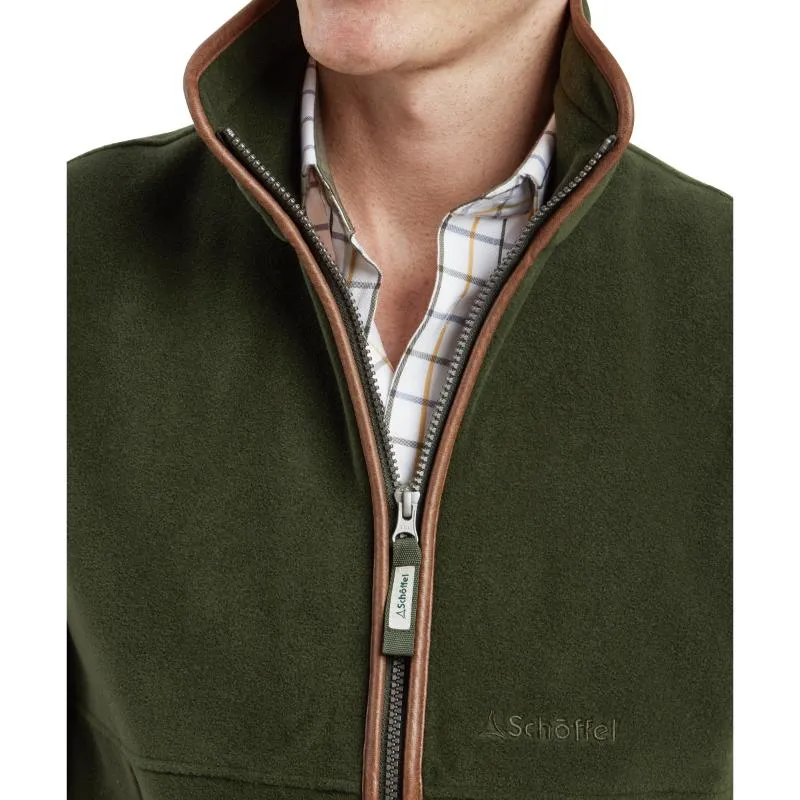 Hot Offer Event Hot Pick Online Schoffel Oakham Mens Fleece Gilet - Forest