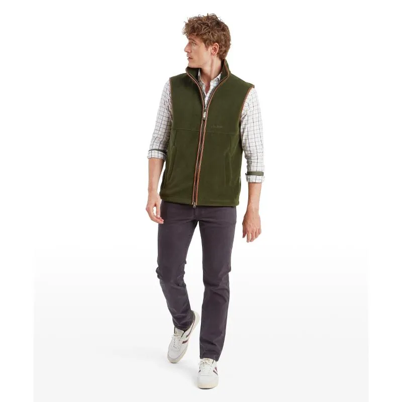 Schoffel Oakham Mens Fleece Gilet - Forest Today Only Hot Pick
