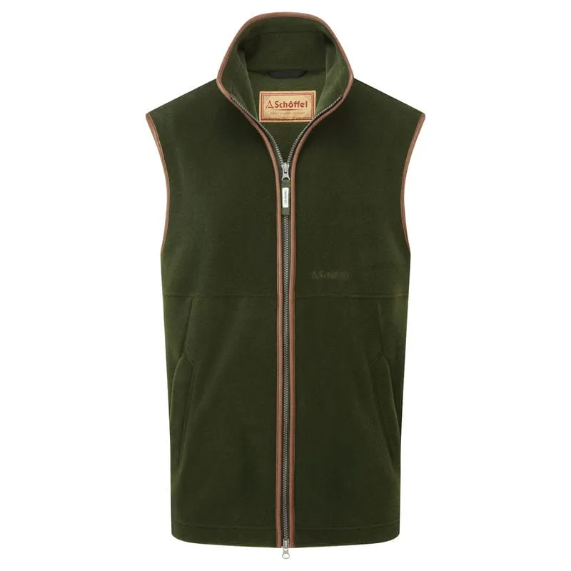 Hot Clearance Now Schoffel Oakham Mens Fleece Gilet - Forest
