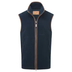 Daily Deal Frenzy Schoffel Oakham Mens Fleece Gilet - Petrol Blue