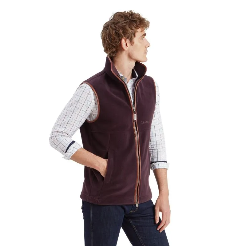 Mega Savings Now Flash Sale Now Schoffel Oakham Mens Fleece Gilet - Port