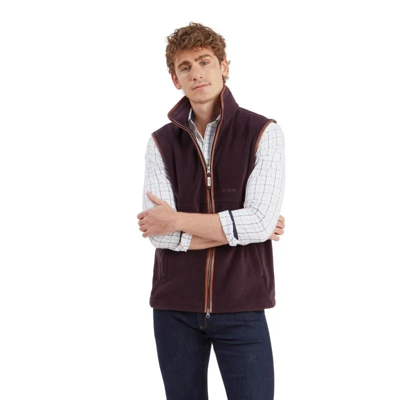 Schoffel Oakham Mens Fleece Gilet - Port Clearance Sale Best Price Online
