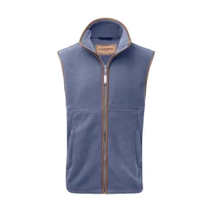Sale Ending Soon Todays Mega Savings Schoffel Oakham Mens Fleece Gilet - Stone Blue