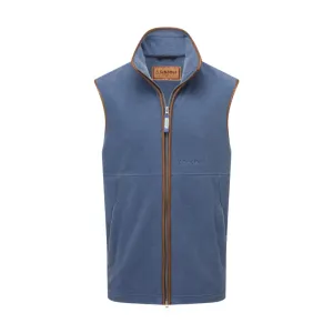 Limited Stock Alert Surprise Offer Now Schoffel Oakham Mens Fleece Gilet - Storm Blue