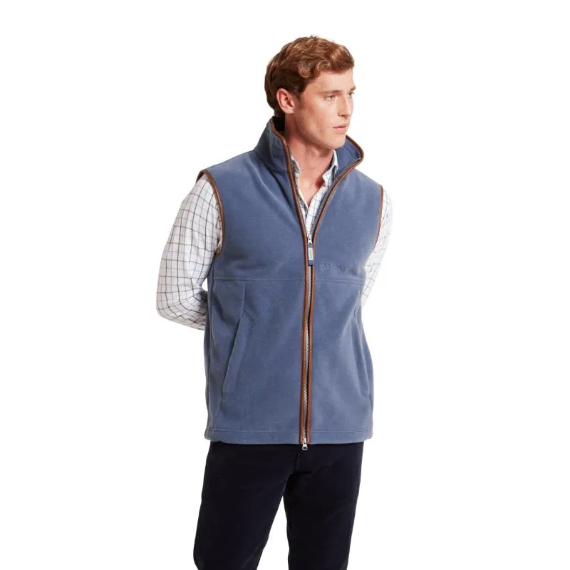 Schoffel Oakham Mens Fleece Gilet - Storm Blue Best Seller Discount Shop Hot Picks