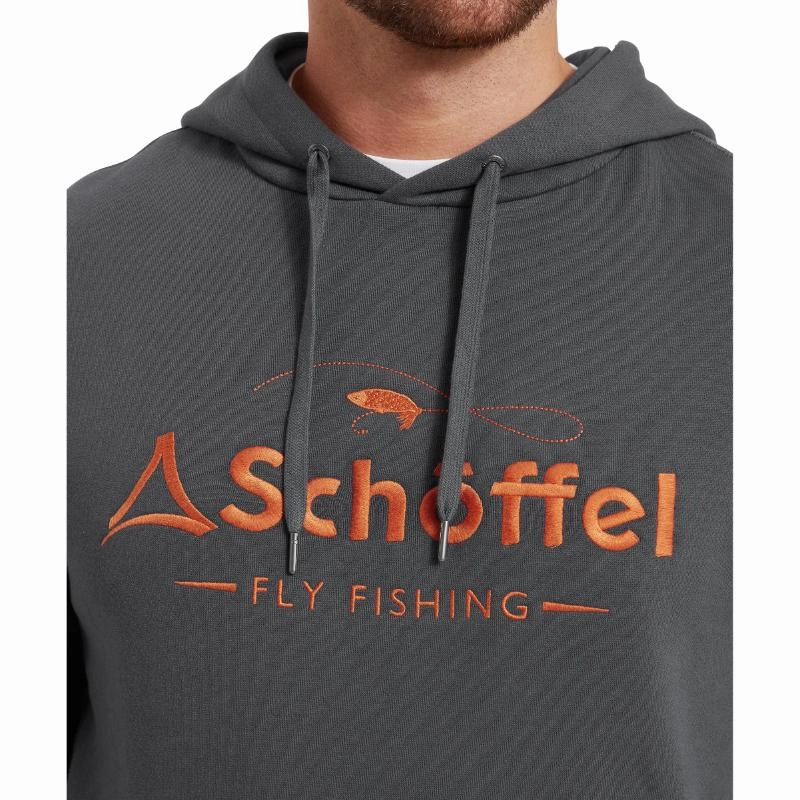 Trending Hot Picks Schoffel Alness Mens Hooded Jumper - Graphite