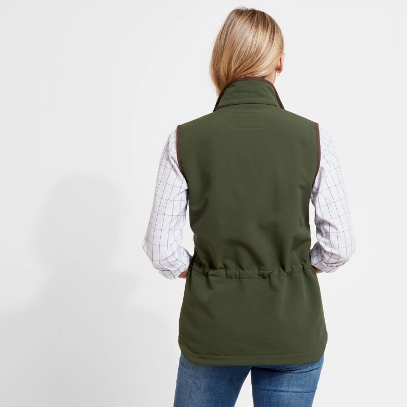 Hot Sale Frenzy Save More Now Schoffel Belton Ladies Gilet - Cedar