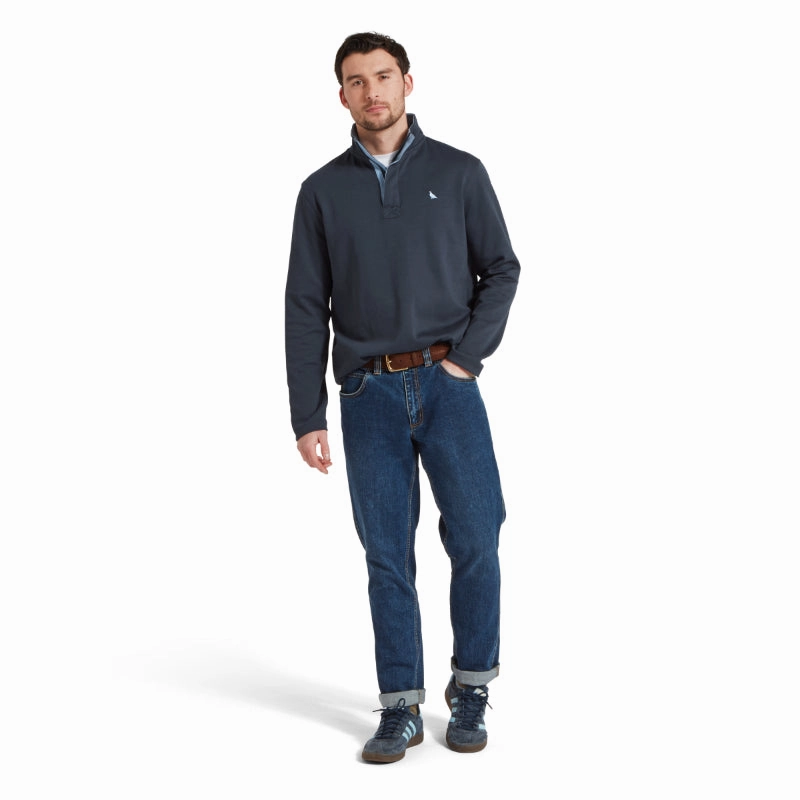 Steal the Deal Now Schoffel Branscombe Cove Mens Sweatshirt - Dark Blueberry