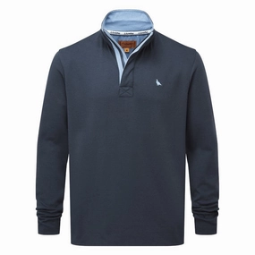 Schoffel Branscombe Cove Mens Sweatshirt - Dark Blueberry Special Price Offer Weekend Specials