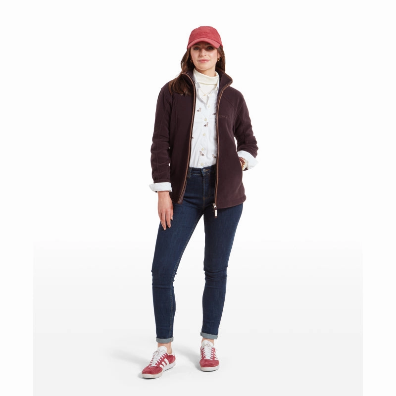 New Arrival Discount Big Clearance Event Schoffel Burley Ladies Fleece Jacket - Port