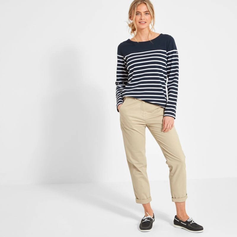 Today Only Offer Schoffel Clare Ladies Chino Trousers - Oat