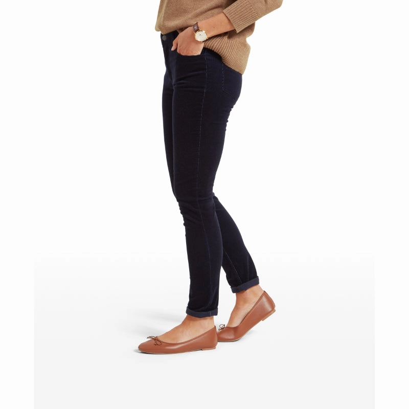 Hot Deal Alert Hot Item Clearance Schoffel Clover Ladies Cord Jean - Navy